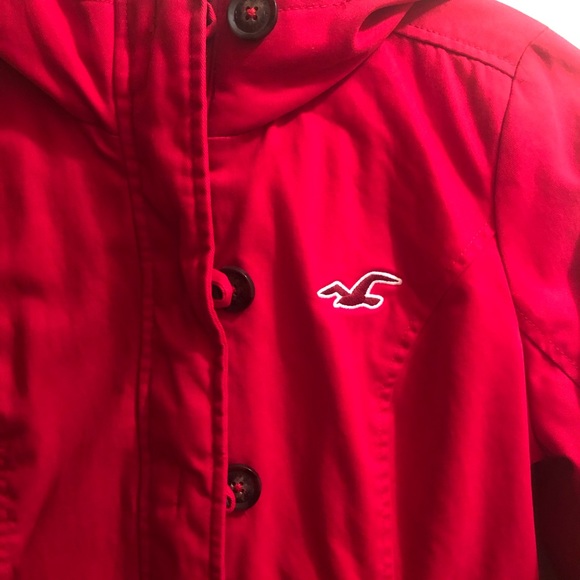 Hollister red jacket - Picture 2 of 6